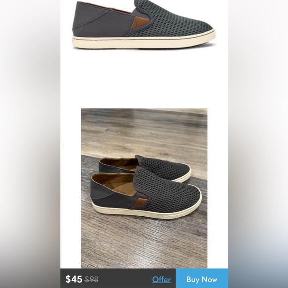 UGG AUSTRALIA SAMMY SLIP-ON HYPER WEAVE CASUAL SNEAKERS - Picture 10 of 11